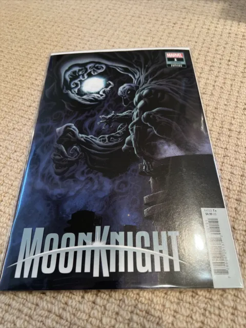 Moon Knight #1 - Kyle Hotz 1:25 Incentive Variant Ratio Marvel Comics /NM