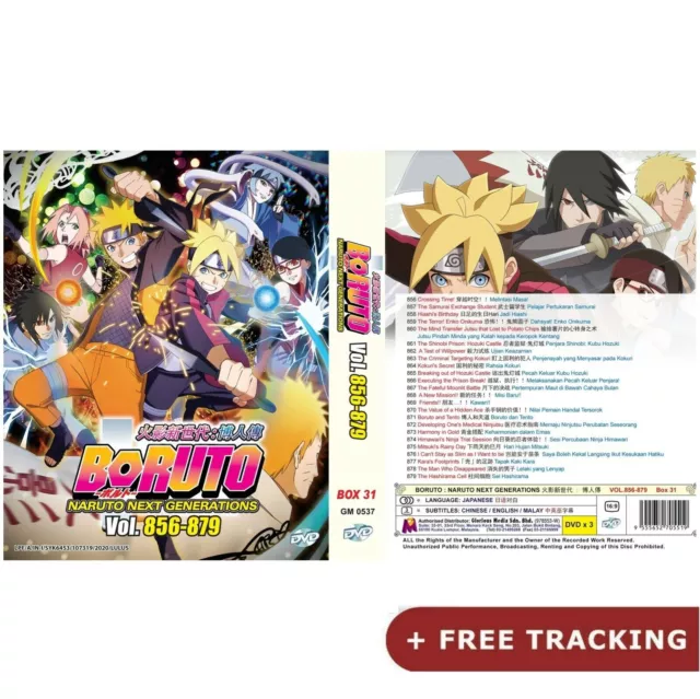 BORUTO: NARUTO NEXT GENERATIONS ( VOL.952-975 ) - BOX 35 DVD +