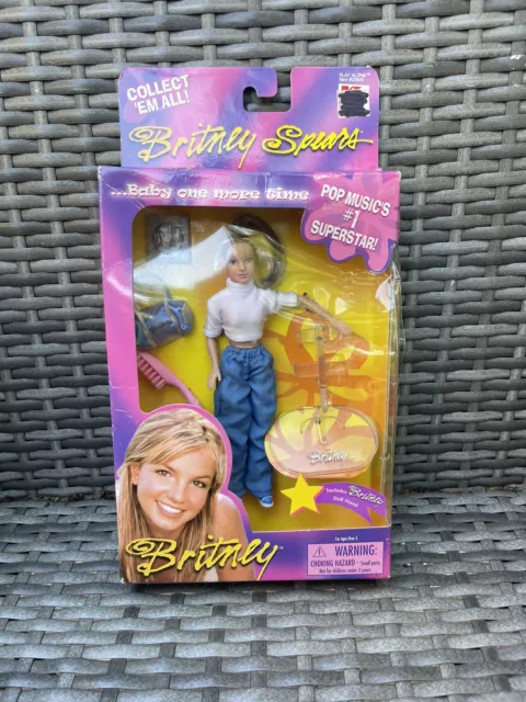 BRITNEY SPEARS DOLL Baby One More Time 2000 Vintage Play Along NIB Box ...