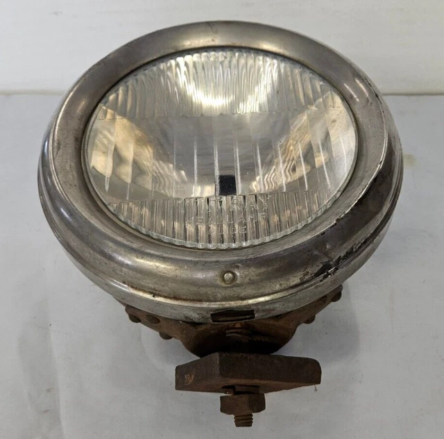 VINTAGE HEADLIGHT GUIDE Tilt Ray Headlight Assembly Glass Lens