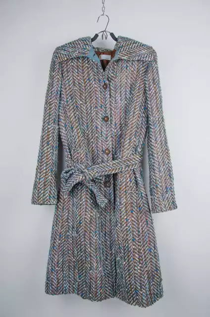 MISSONI Multicolor Single Breasted Knit Coat