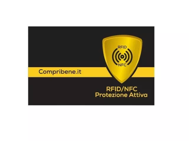 Carta di blocco RFID/NFC Protezione per carta di credito bancomat passaporto