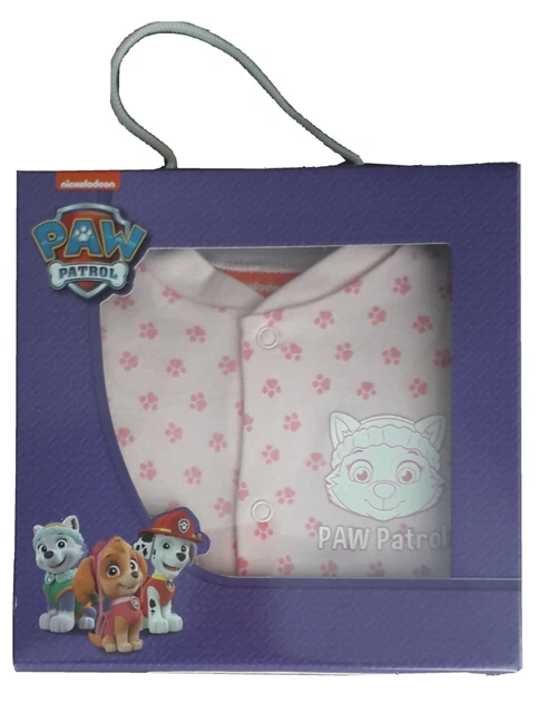 👶🍼Tutina neonata Cotone PAW PATROL 3 MESI ROSA SQUADRA DEI CUCCIOLI nascita