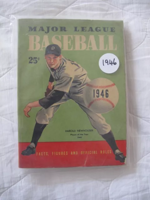 Major League Baseball Annual paperback 1946