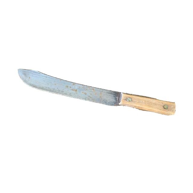 VINTAGE ONTARIO KNIFE CO "TRUEDGE" Machetelike 15” BUTCHER'S CLEAVER