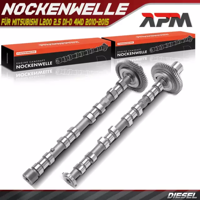 2x  Nockenwelle Einlass + Auslass fürBMW 1-7er X1-X4 MIN R60 R61 F55-F57 Alpina