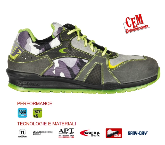 Sparco Teamwork Chaussure De Sécurité Haute - S3 SRC ESD Anti-Feu | Pour Homme Et Femme