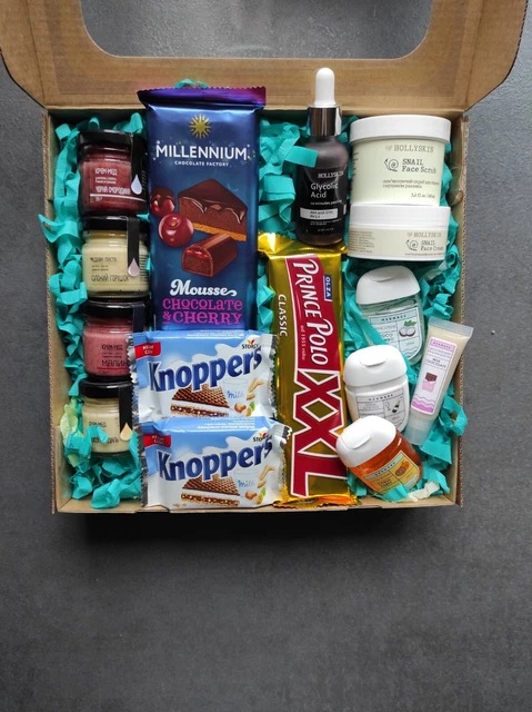 Autocuidado - Regalo dulce - Caja de dulces ucraniana - Regalo de spa - Caja de belleza - Relajación