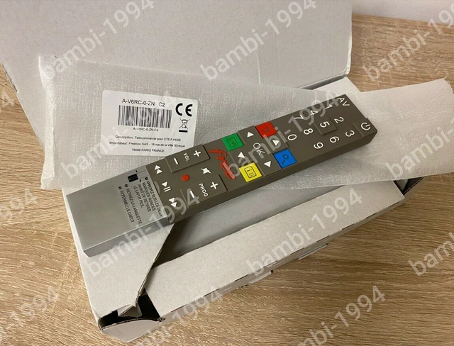 Télécommande Freebox V6 Révolution - Avec Piles - Excellent état D'occasion