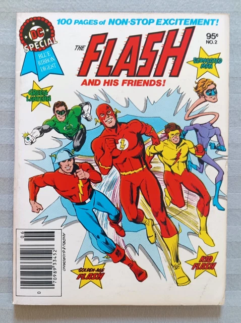 Dc Special Blue Ribbon Digest #2, Flash And His Friends, Bronze Age, 1980