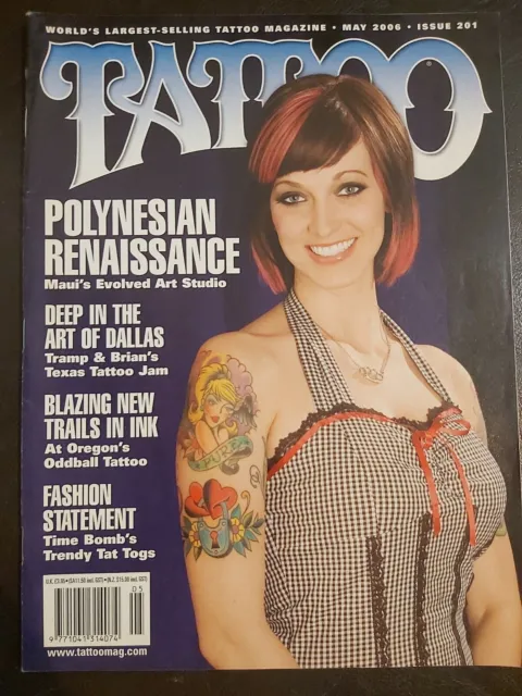 Tattoo Magazine #201 May 2006 - Time Bomb’s Trendy Tat Togs - Oddball Tattoo