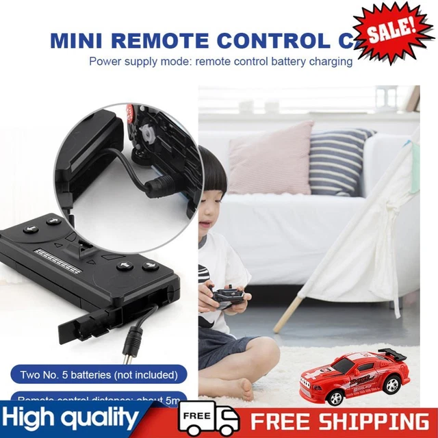 COKE CAN MINI Cans RC Car with Roadblocks RC Racing Car Car Model