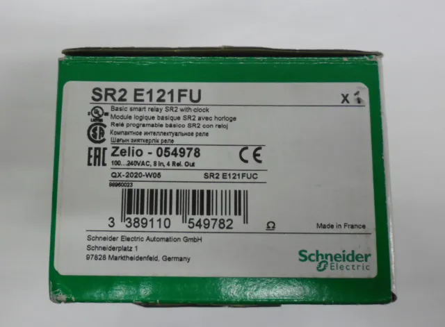 Schneider Electric SR2 E121FU smart relay Zelio - 054978