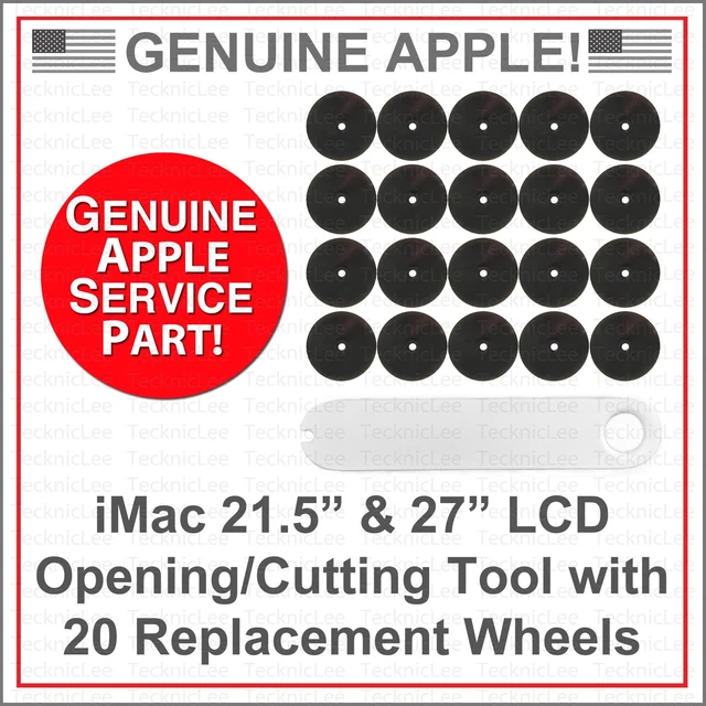 iMac LCD Adhesive Strip Open/Cut Wheel Tool w/ 20 Wheels 21.5” A1418 27” A1419