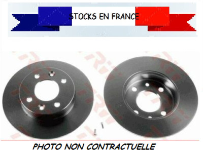 TRW 2x TRW Disques de Frein Avant Ventilé 302mm pour PEUGEOT 307 CITROEN C4 DF4363 