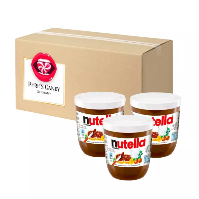 Ferrero nutella im praktischen Trinkglas 3 x 200 Gramm