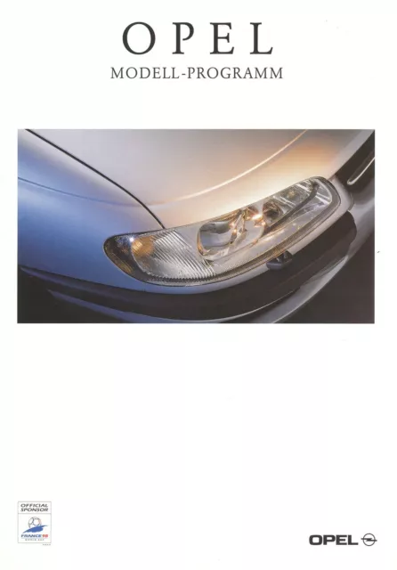 Opel Prospekt 1997 9/97 Monterey Sintra Tigra Vectra Astra Omega Frontera PKW