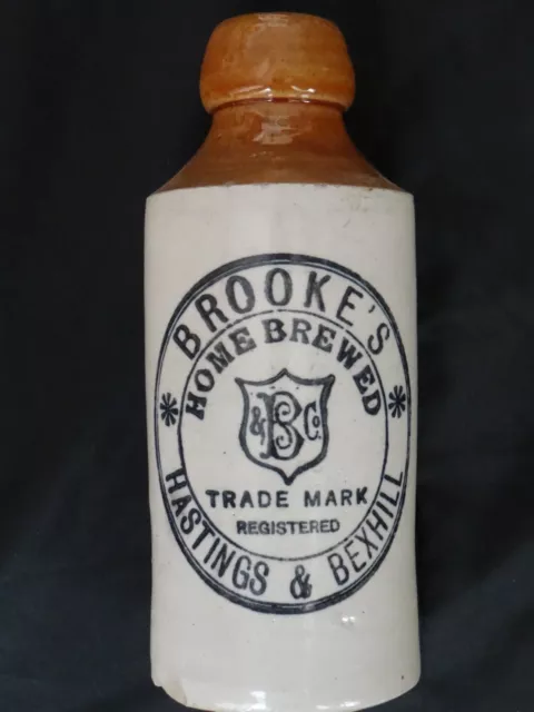 Brooke's Hastings & Bexhill, Ginger Beer, Sussex.