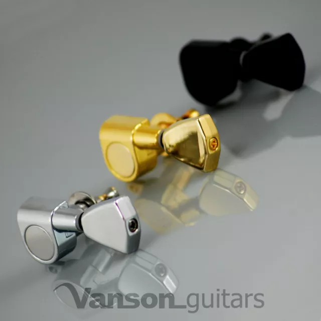 6 x NEW Vanson VN-04 Tuners, Machine heads for Les Paul, SG, Strat®, Acoustic