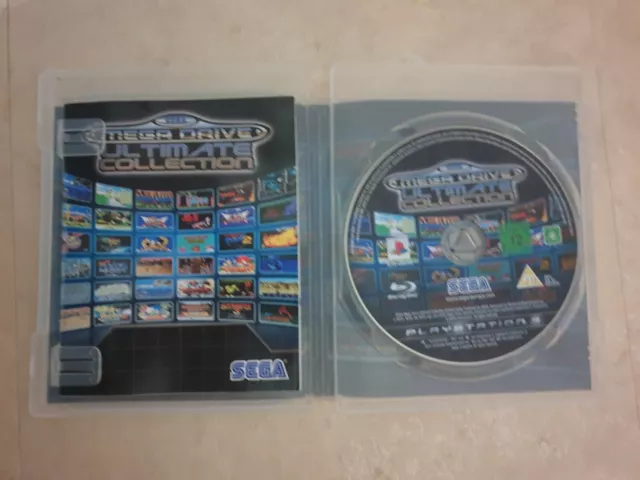 Sega Mega Drive Ultimate Collection PS3  PlayStation 3 VGC With Manual 3