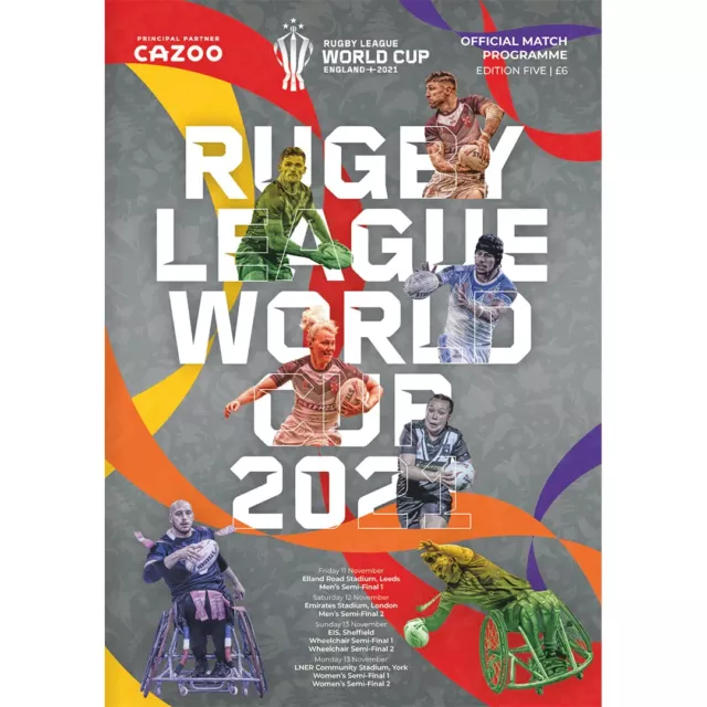 ENGLAND V SAMOA Rugby League World Cup Semi Final 12/11/2022 Pre Order
