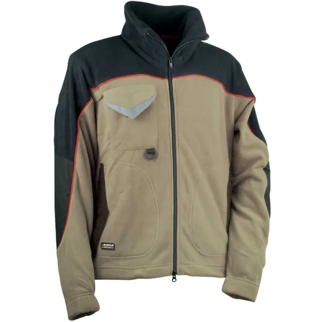 Jacket Cofra Rider Fleece Lining Navy Blue (Size: M) Clothing NEW