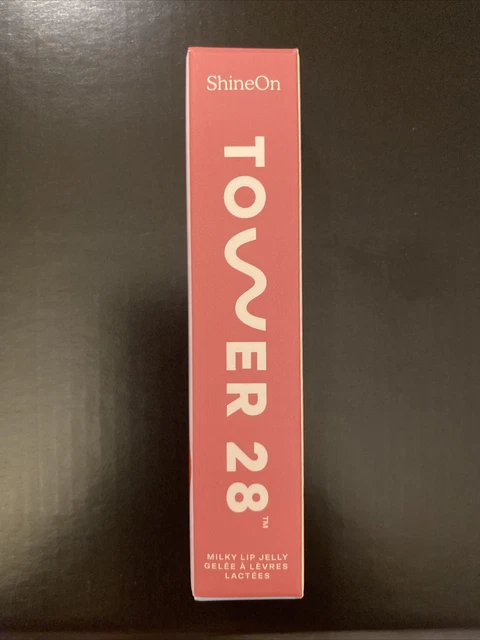 TORRE 28 | Brillo labial de jalea labial láctea brillante coco 3,9 ml tamaño completo NUEVO VEGANO