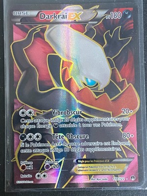 Carte Pokémon DARKRAI EX 118/122