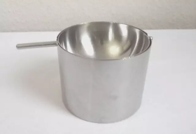 Design 1967 Arne Jacobsen posacenere cenere stelton acciaio inox H 8 cm Ø 10 cm