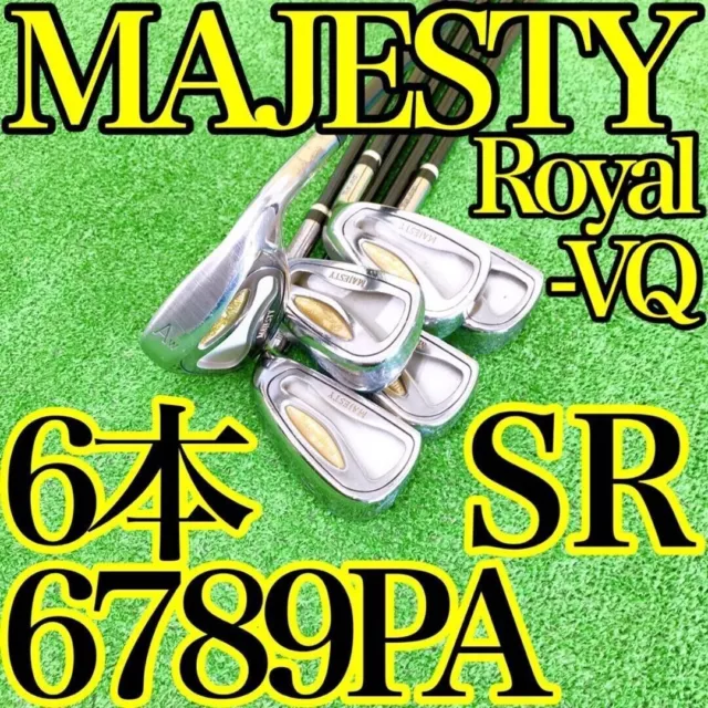 MARUMAN MAJESTY ROYAL-VQ Iron Set SR Flex 6-9 PA pièces Clubs de golf...  EUR 504,41 PicClick FR