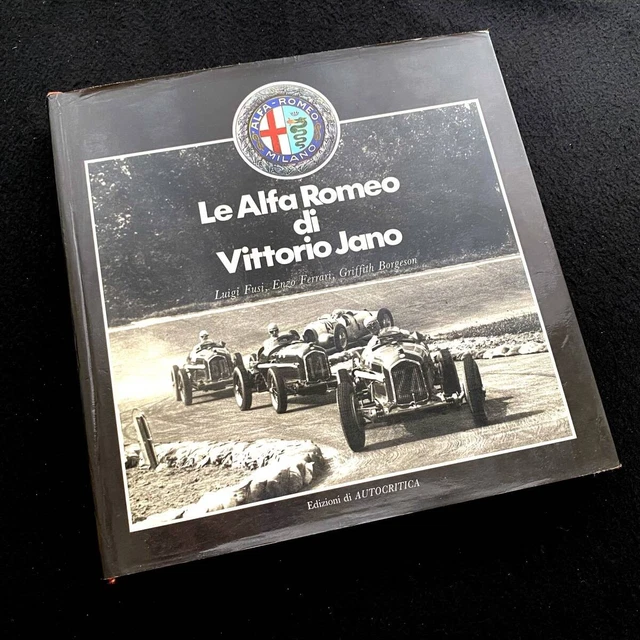 LIVRE ÉTRANGER VITTORIANO Alfa Romeo Photothèque Le Di Vittorio