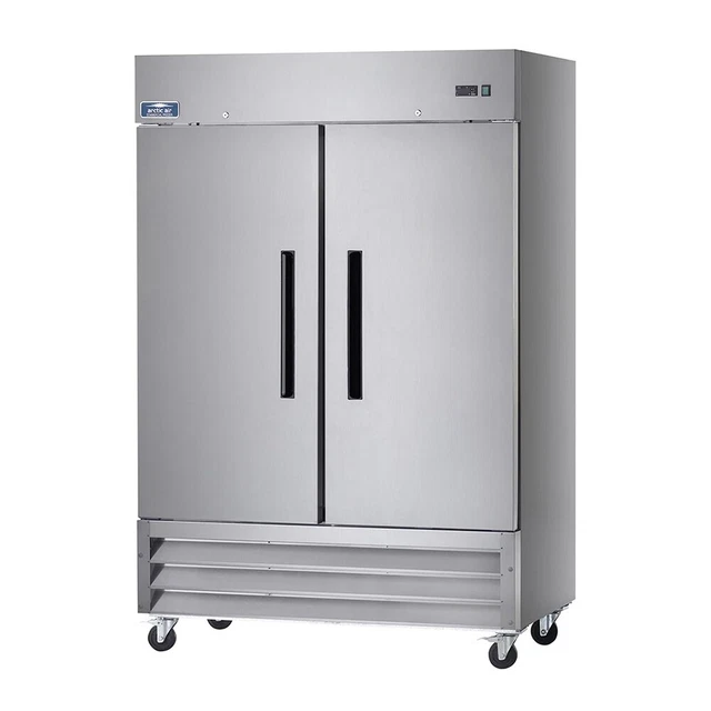 New Arctic Air AR49 2-Solid Doors Bottom Mount Reach-In Refrigerator 49 cu ft New Arctic Air AR49 2-Solid Doors Bottom Mount Reach-In Refrigerator 49 cu ft