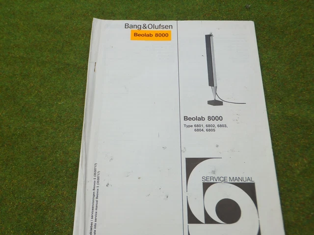 Beolab 8000 type sales 6801