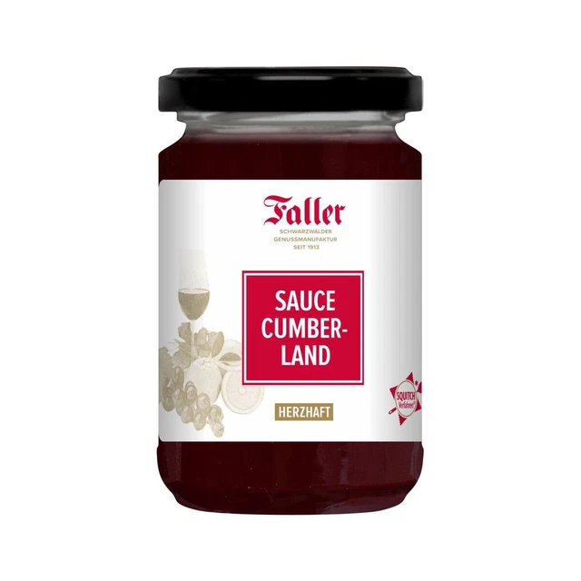 Salsa della Foresta Nera Faller Cumberland salsa 260 ml