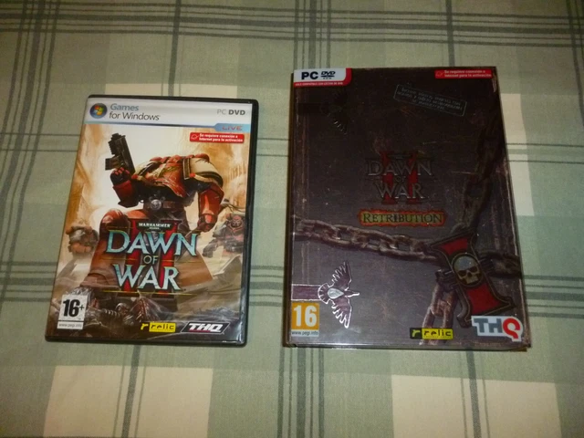 Dawn of War II 2 Warhammer 40k 40000 juego de PC Windows Vista XP SP2 videojuego