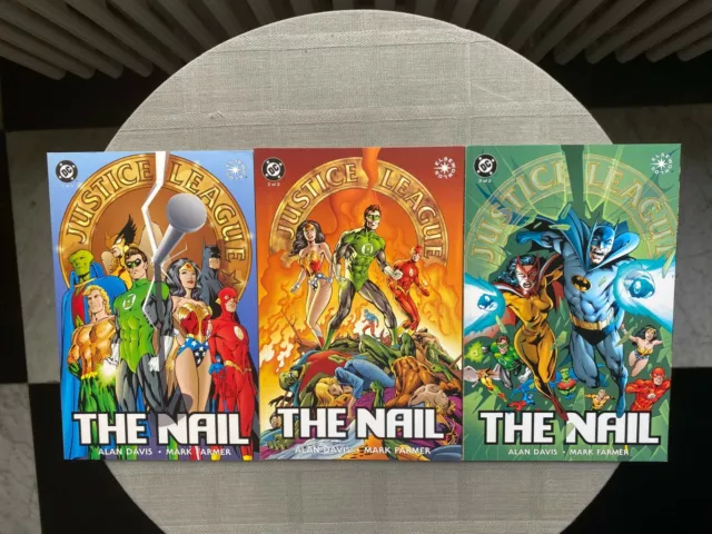 Justice League: The Nail Vol 1 À 3 Run Complet Vo État Neuf / Near Mint / Mint