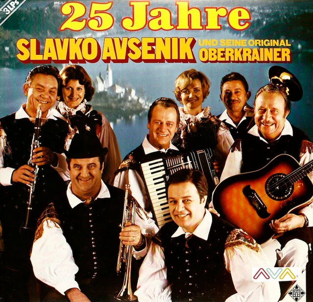 SLAVKO AVSENIK UND seinen Original Oberkrainer 25 Jahre 3 LP`s 12