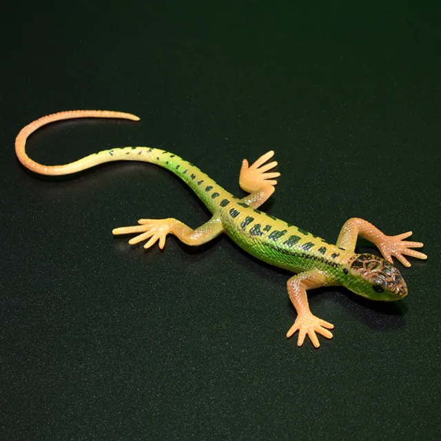 Lizards Toy Wear-resistant Decorative Fake Plastic Lizard Toy Lovely 3