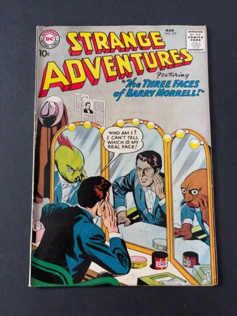 Strange Adventures #102 - Gil Kane (Gorilla) Doe! (DC, 1959) Fine+