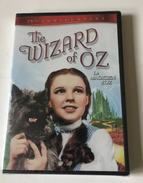 The Wizard Of Oz 75th anniversary Edition 1939 DVD Judy Garland New Sealed