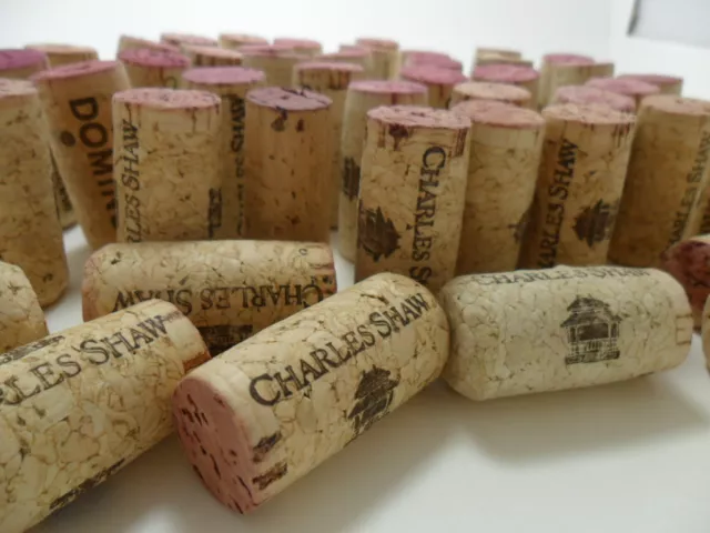 Wine Corks Used Lot of 30 Craft Supply Natural Cork Candle Holder Wedding Decor!