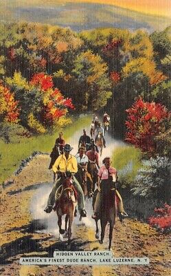 Hidden Valley Ranch Dude Ranch Lake Luzerne New YorkJ Horseback Riders