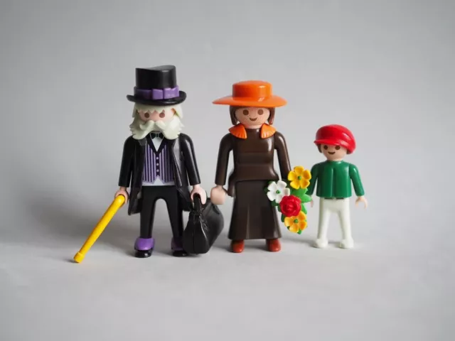 Playmobil Familia Victoriana, Family, Epoca, Serie Rosa, Casa de Muñecas