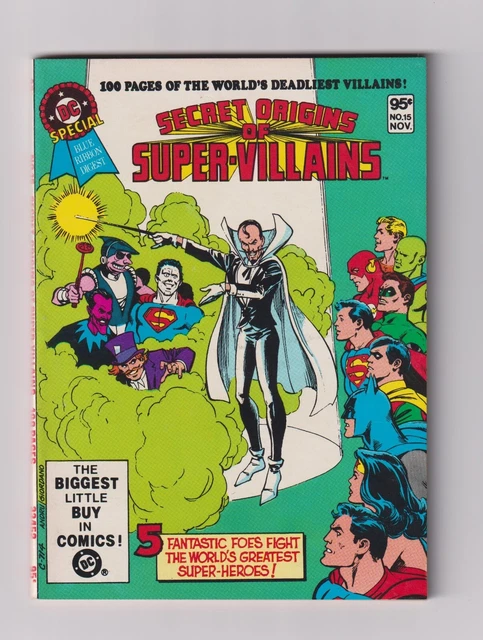 DC Special Blue Ribbon Digest #15 1981 VF/NM 9.0 Secret Origins of Supervillains
