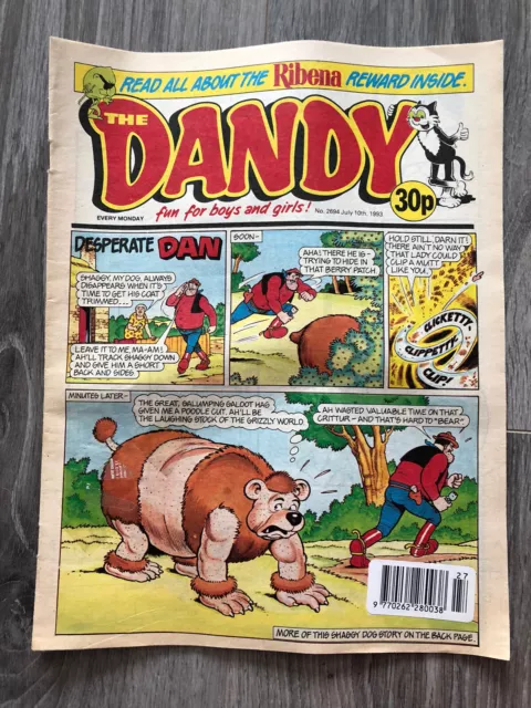 The Dandy Comic - No. 2694 - July 10th 1993