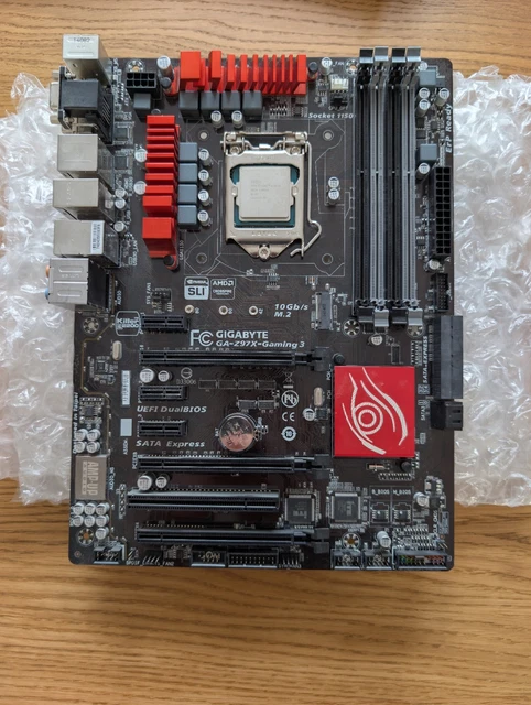 GIGABYTE GA-Z97X-GAMING 3 Mobo LGA1150, 4th Gen DDR3, ATX With i5-4670K ...