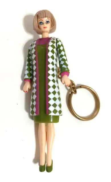 Vintage Barbie Mattel Keychain Vintage "Poodle Parade" 1995