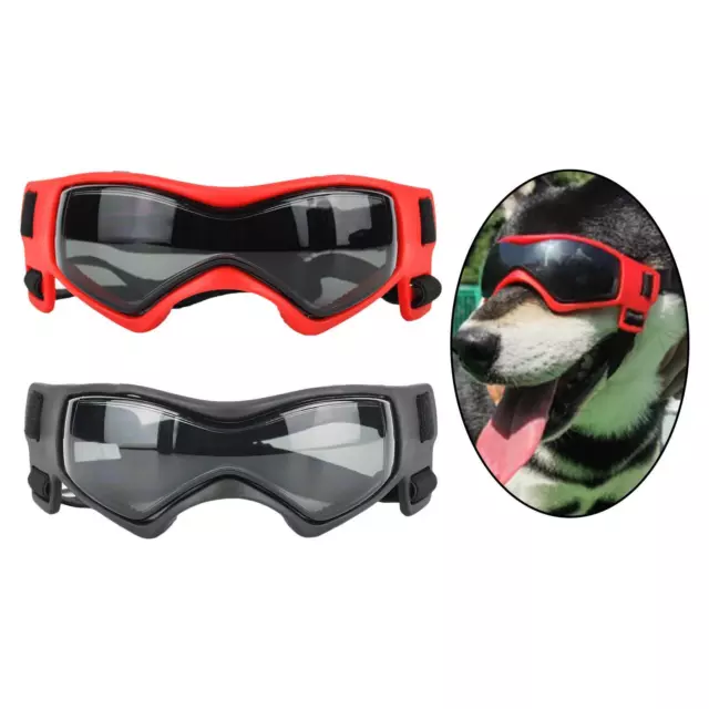Dog Goggles Puppy with Adjustable Strap Glasses Cosplay Snow