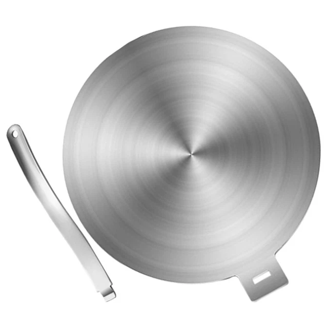 INDUCTION DIFFUSER PLATE Steel Heat Cooktop Interface Disk Enamel Pot