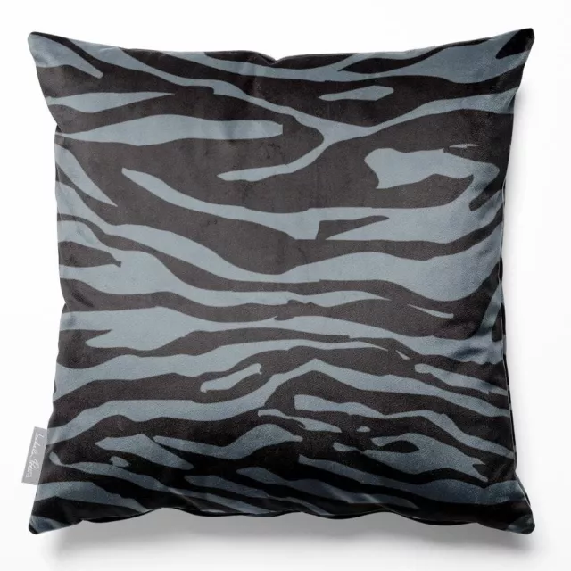 Luxury Designer Eco-Velvet Filled UK Cushion UK For Sofa Zebra Print Many Sizes